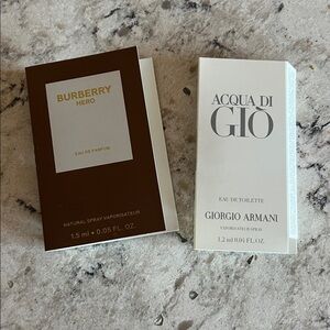 4/$14 Designer Fragrance Sample Pair, NEW